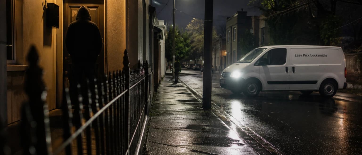 Locked Out in Melbourne at 2am: What Actually Happens When You Call a Locksmith