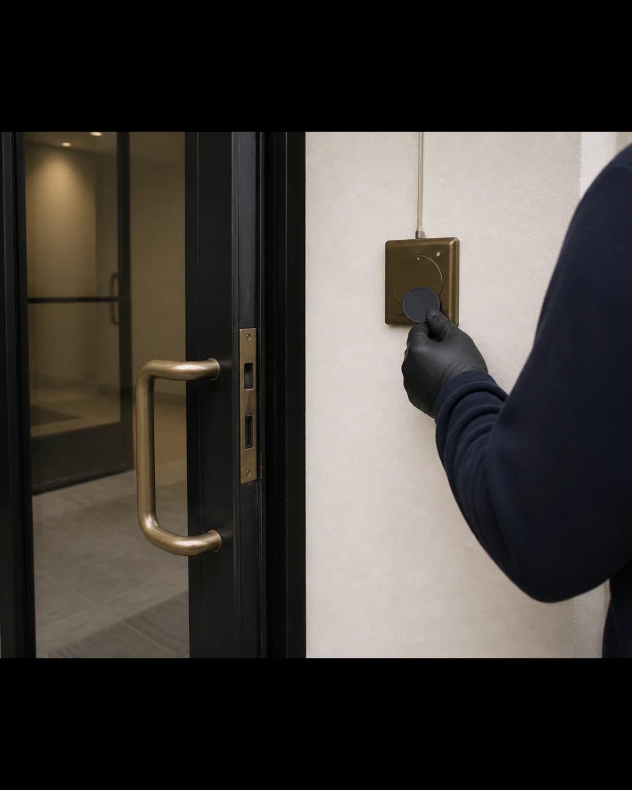 Access Control being carried out by a locksmith