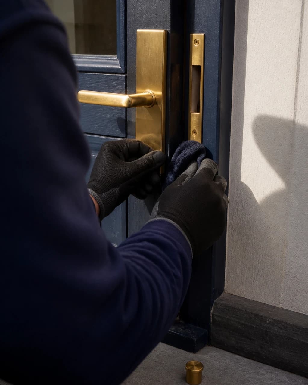 Lock Repair being carried out by a locksmith